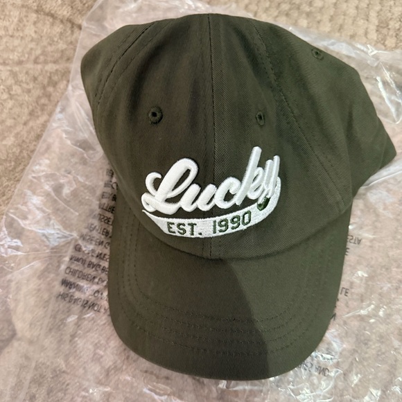 Lucky Brand Olive Stylish Green Hat - Picture 4 of 6